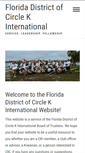 Mobile Screenshot of floridacirclek.org